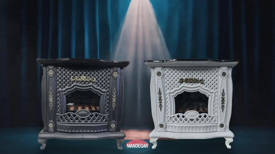 بخاری گازی شومینه ای ماتریکس(حصیری) 30هزار